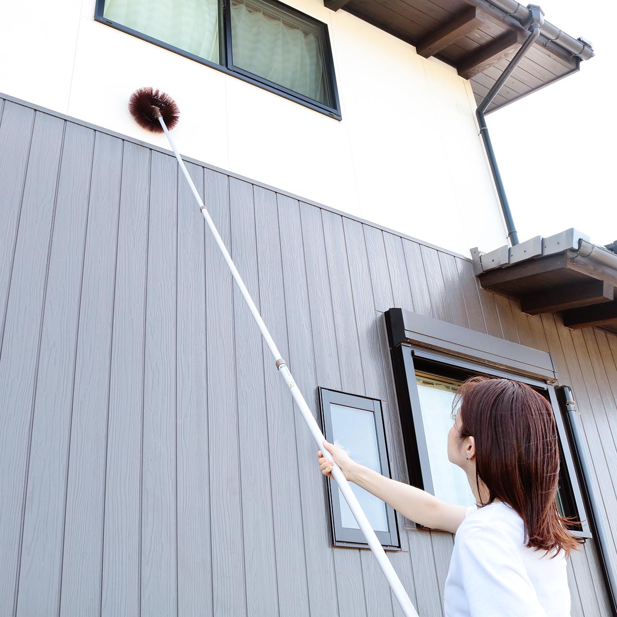 アズマ工業 外壁・天井払い ヘッドのみ 高所清掃シリーズ ホコリ取り