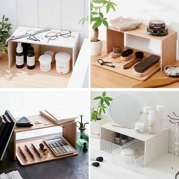 吉川国工業所 キッチンラック プラスラック スリム 木製 （ ライク