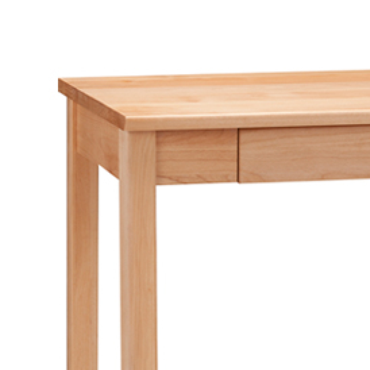 吉桂 ワークデスク 机 ナチュラルテイスト アルダー材 Tiny2 幅70cm