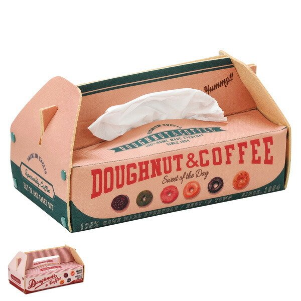 ティッシュケース ティッシュカバー フェルト ドーナツボックス グリーン （ ティッシュ ケース ボックスティッシュケース ）