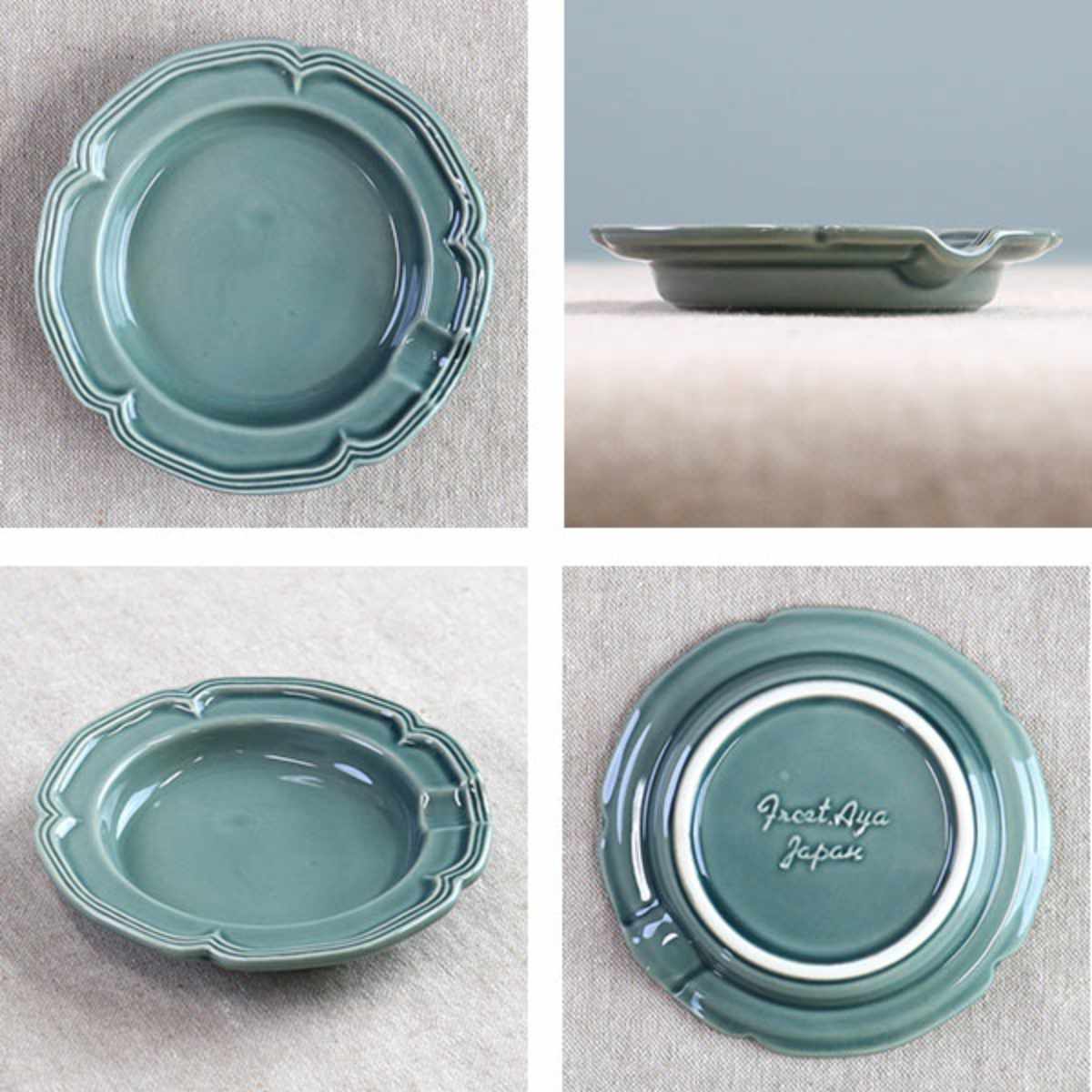 プレート 箸置き 10cm S Fam Plate ファムプレート 磁器 （ 食洗機対応
