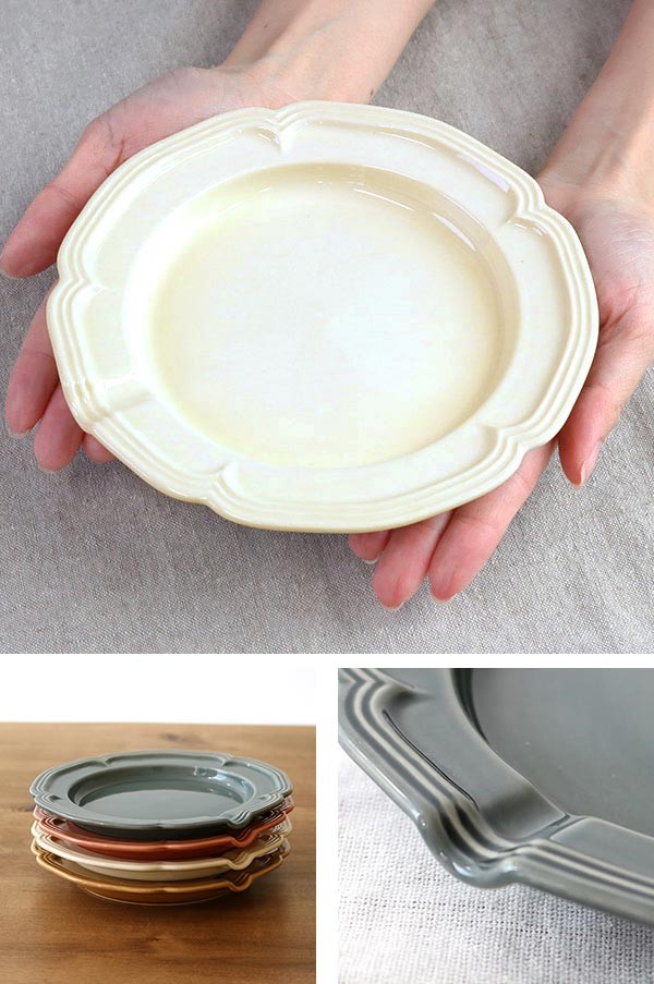 プレート 18cm L ファムプレート Fam Plate 皿 食器 洋食器 陶器