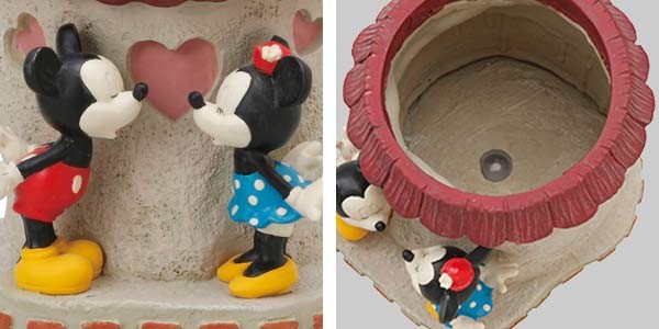 Disney（ディズニー） プランター 3号 ミッキーマウス＆ミニーマウス
