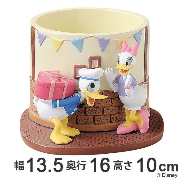 チップとデール　チップ&デール　プランター　植木鉢　ガーデニング　物入れ　置物 Disney プランター 3号 チップ＆デール （ 植木鉢 鉢 園芸用品