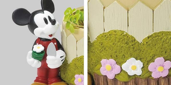 Disney ミニプランター ミッキーマウス （ 植木鉢 鉢 園芸用品