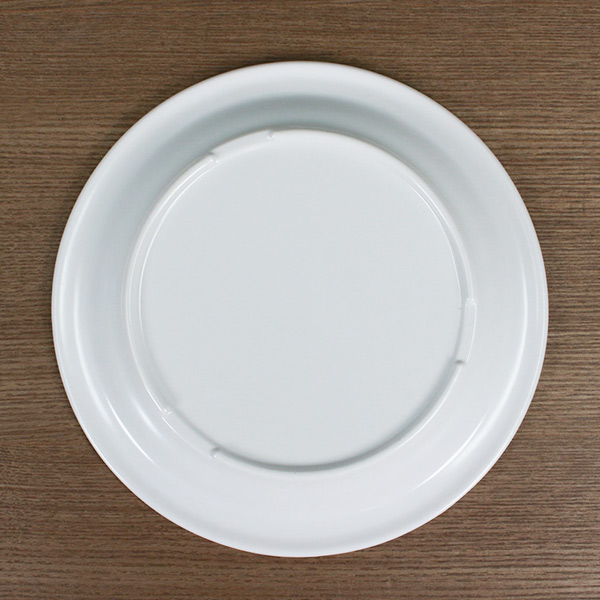 プレート 20cm プラスチック 軽量 皿 食器 洋食器 （ 中皿 白い食器