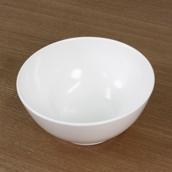 ボウル 13cm プラスチック 軽量 お椀 皿 食器 洋食器 （ お茶碗 白い