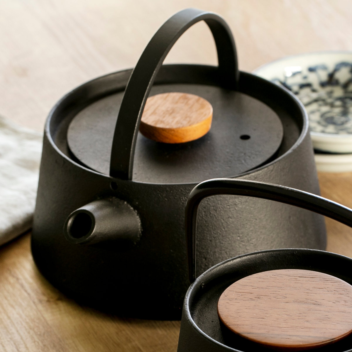 池永鉄工 鉄瓶 1L IH対応 tetu 南部鉄器 日本製 （ ガス火対応 やかん