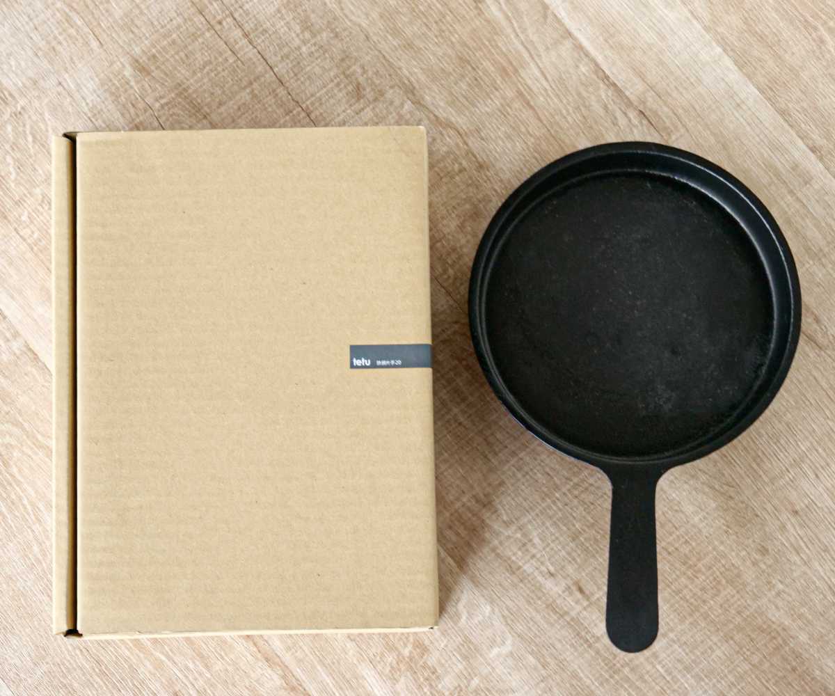 池永鉄工 片手鍋 20cm IH対応 tetu 鉄製 南部鉄器 日本製 【クーポン