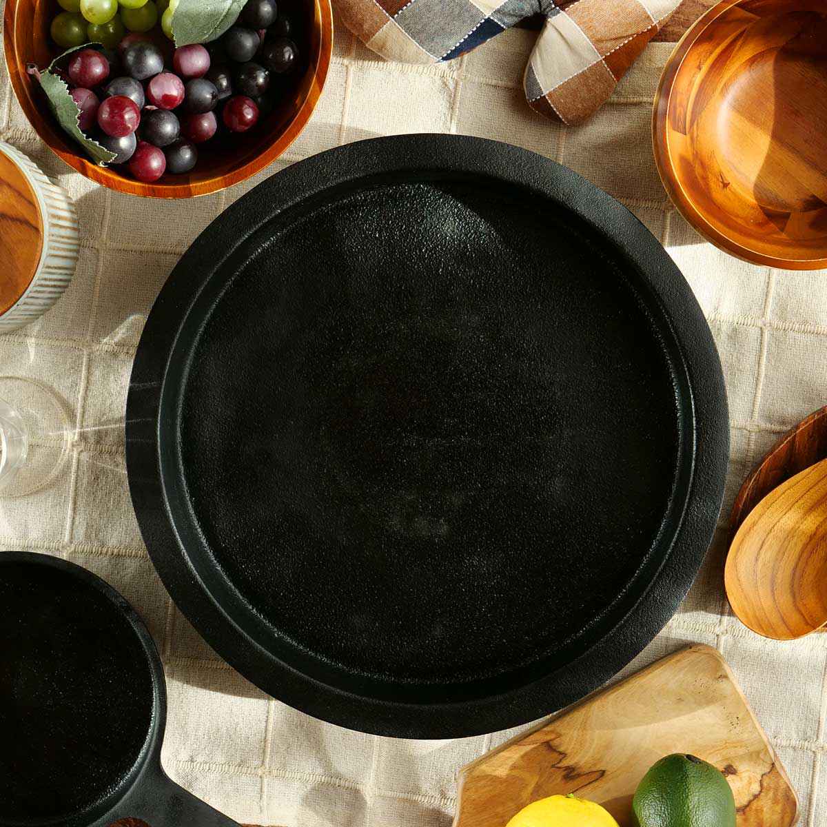 池永鉄工 両手鍋 26cm IH対応 tetu 鉄製 南部鉄器 日本製 （ ガス火