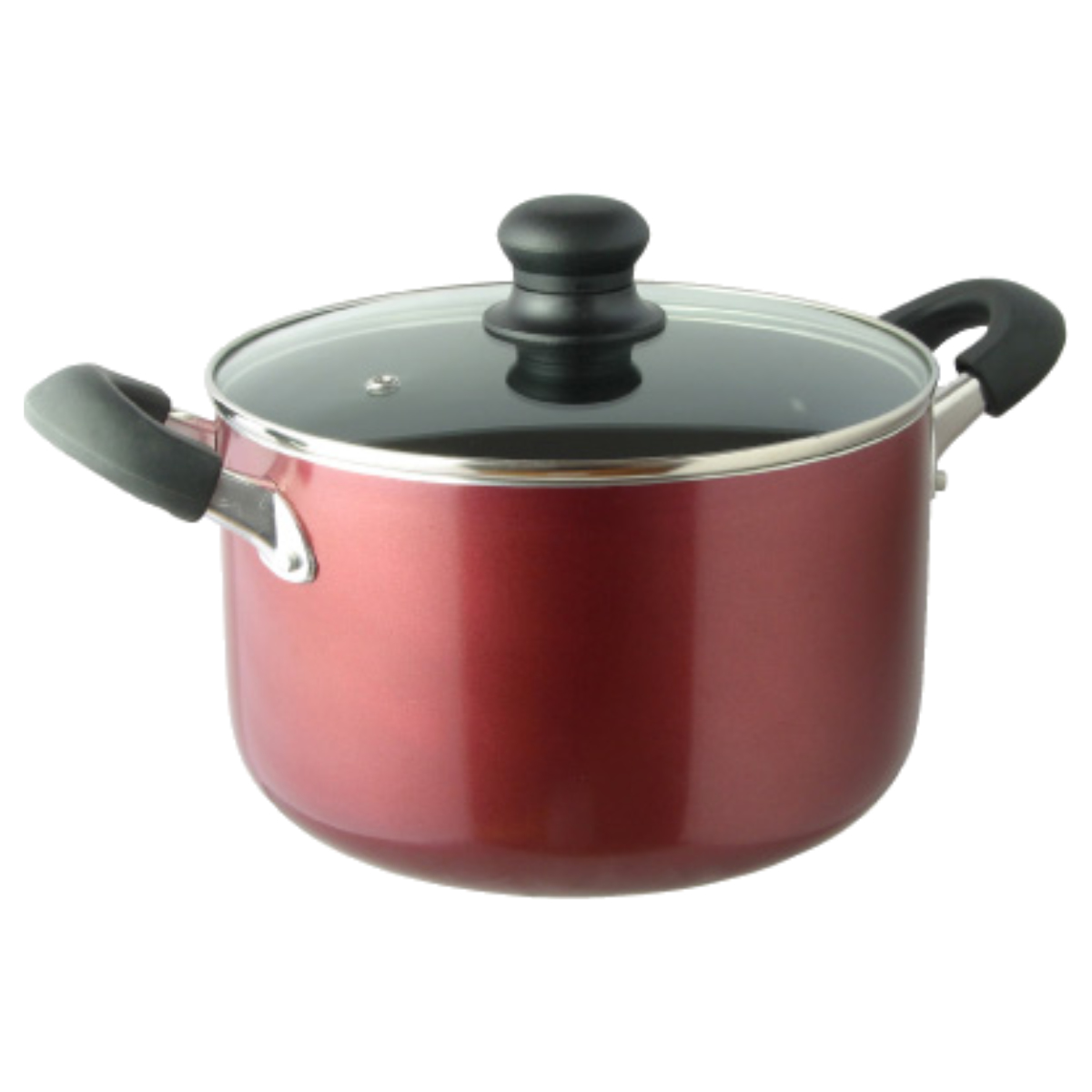 和平フレイズ 半寸胴鍋 22cm IH対応 キュイジーヌ ガラス蓋付き