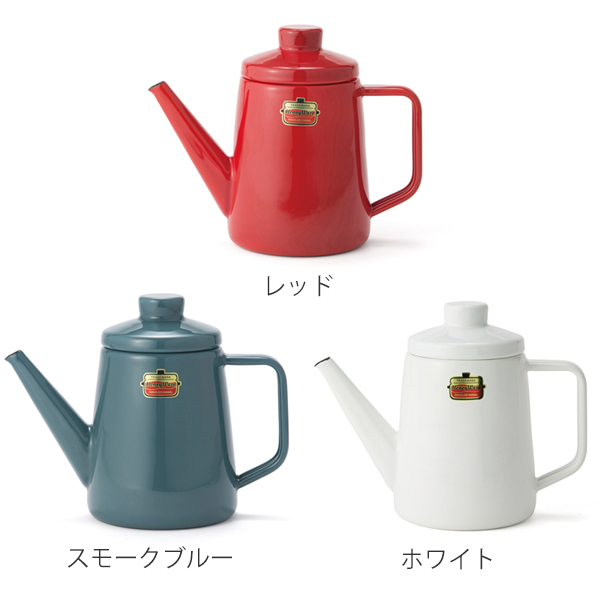 富士ホーロー ドリップポット 1.0L Honey Ware Solid ソリッドシリーズ