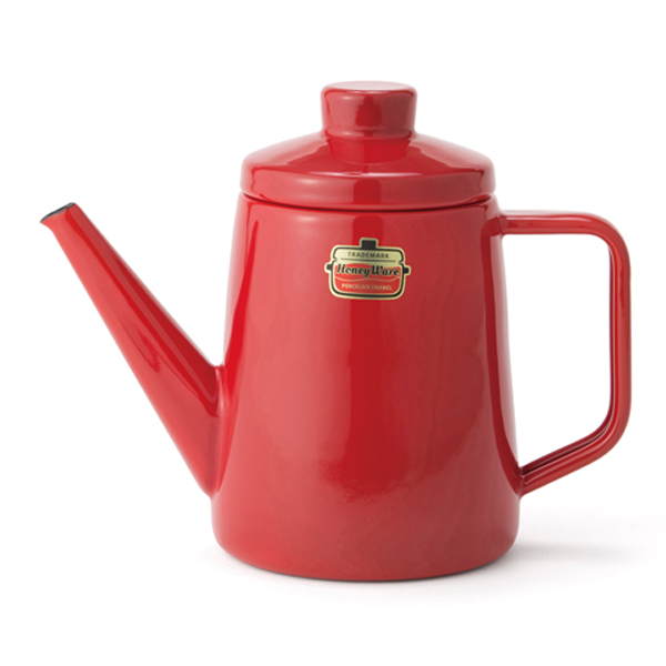 富士ホーロー ドリップポット 1.0L Honey Ware Solid ソリッドシリーズ 