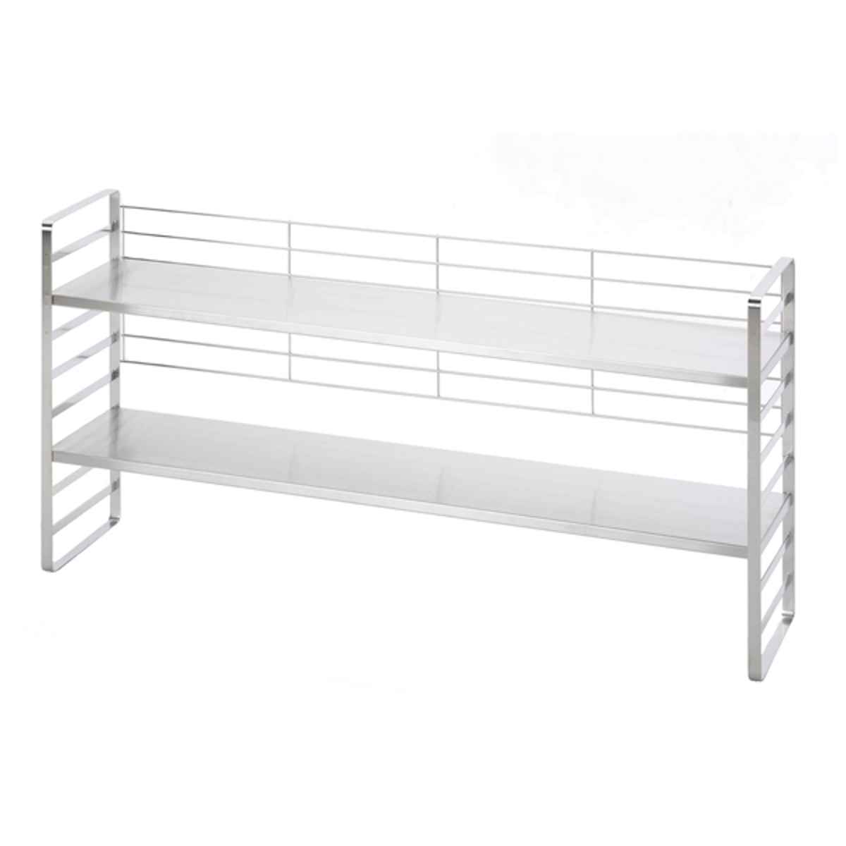 下村企販 キッチンラック 幅90cm オールステンレス 頑丈 出窓ラック