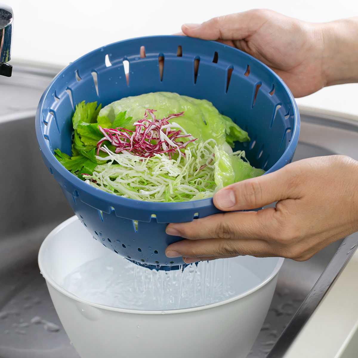 ザル・ボール 3点セット Lサイズ リベラリスタ ボールコランダーセット