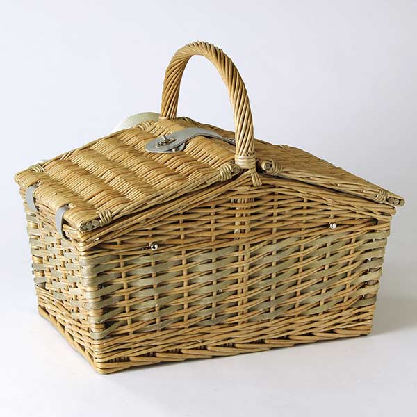 保冷バッグ ピクニッククーラーバスケット マット付 （ バスケット