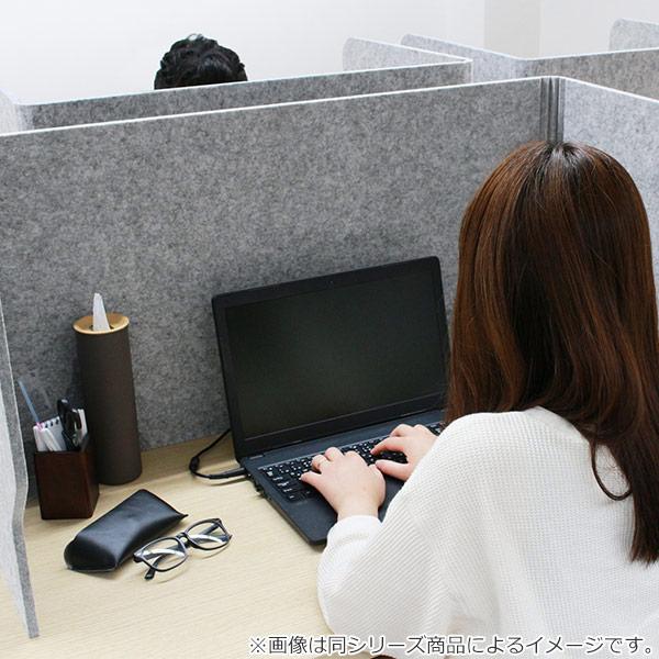 【美品】デスクトップパネル 幅60cm 3枚セット デスクトップパネル 60cm 3個セット 机 パーテーション 自立 （ デスク