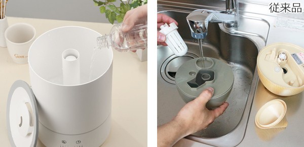 カラーの 加湿器 おしゃれ 空気清浄機 アロマディフューザー 4リットル おすすめ リビングート Paypayモール店 通 上から給水 4l グリーンティーラボ 卓上 大容量 超音波 ミスト タワー型 アロマ きるので