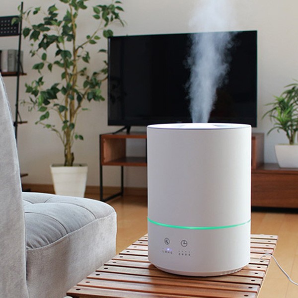 アロマ対応 25L 上から給水 除菌 加湿器 卓上 大容量 消臭 アロマ 上から給水 加湿器 大容量25L 7色ライト お手入れ簡単 アロマ