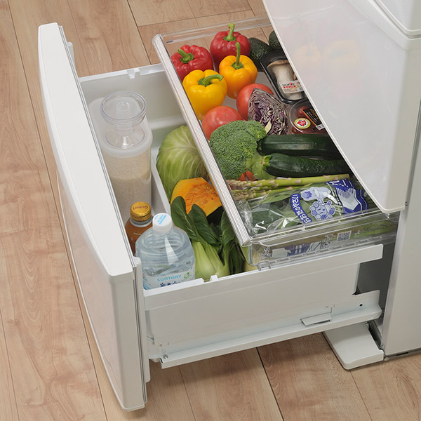 イノマタ化学 米びつ 2kg ドアポケットに入る 冷蔵庫米びつ 計量カップ