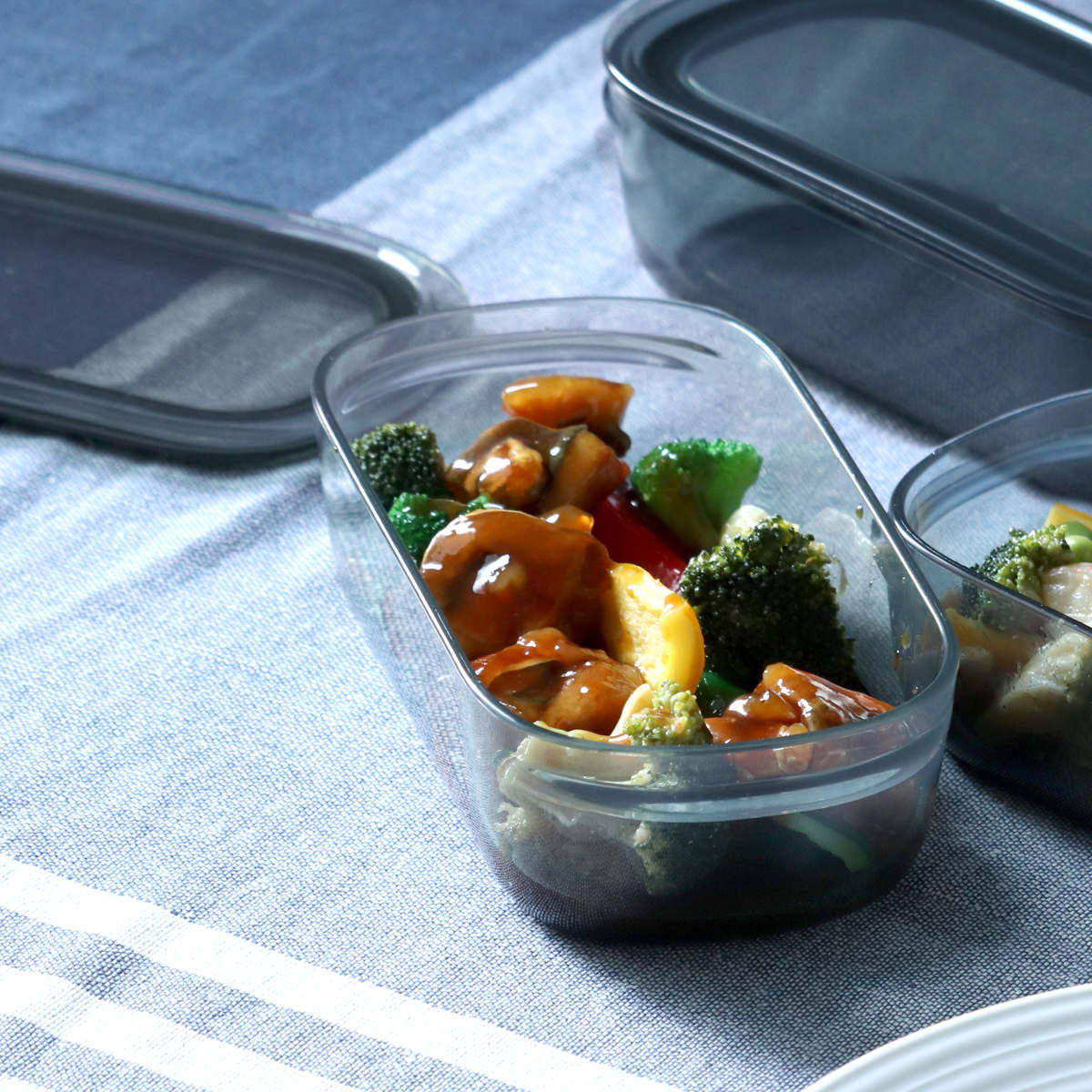 Like-it（ライクイット） 保存容器 520ml 調理ができる保存容器 M