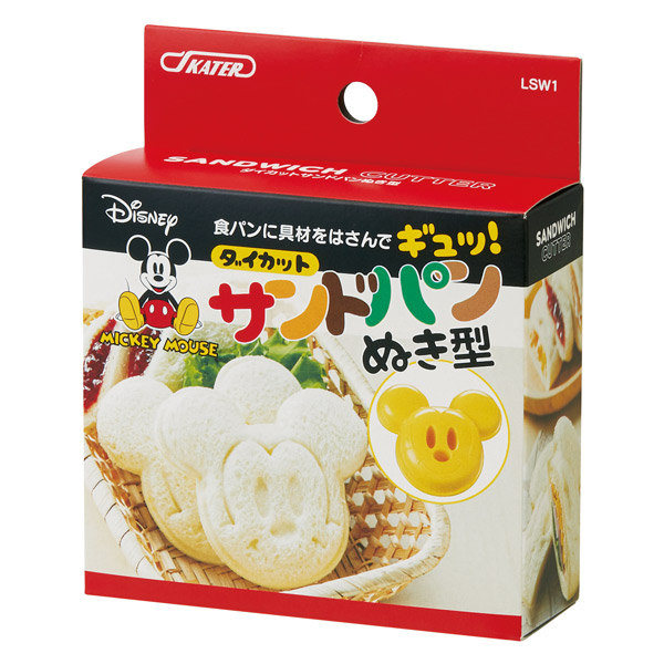 Disney（ディズニー） サンドイッチ 抜き型 ダイカットサンドパンぬき