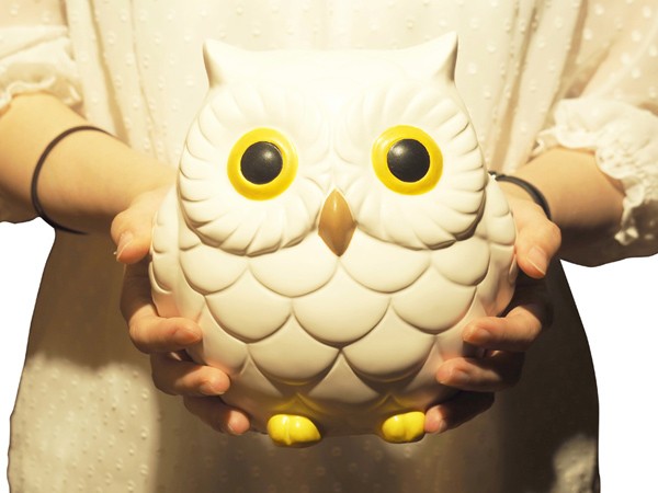 フクロウの貯金箱 オブジェ にも！縁起物