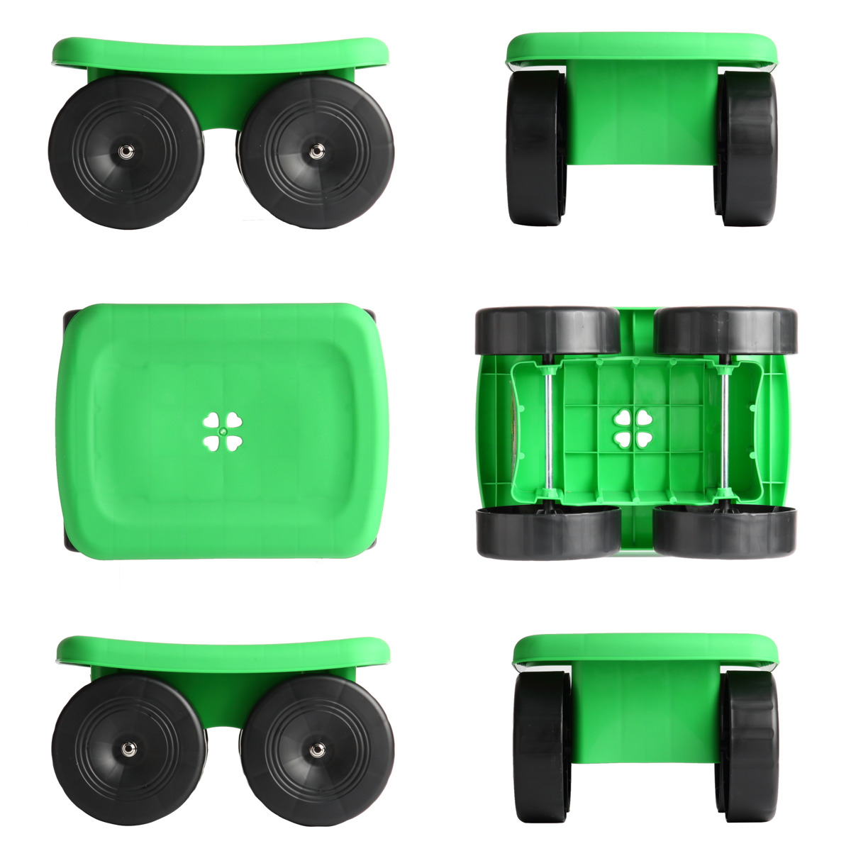 台車 腰掛 腰掛け フィールドカート クローバー （ 作業椅子 カート