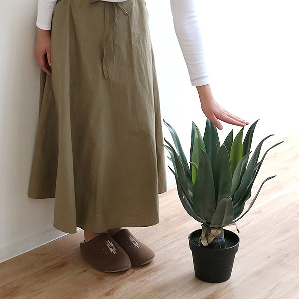 東谷 人工観葉植物 アガベ 53cm フェイクグリーン 造花 （ 観葉植物