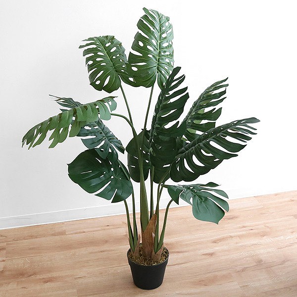 東谷 人工観葉植物 モンステラ 100cm フェイクグリーン 造花 （ 観葉