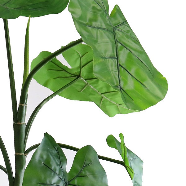 東谷 人工観葉植物 クワズイモ 117cm フェイクグリーン 造花 （ 観葉