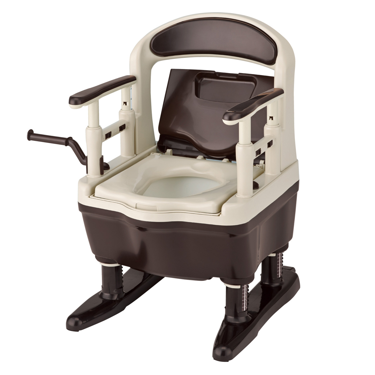 アロン化成 ポータブルトイレ ソフト便座 快適脱臭 コンパクト