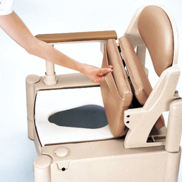 ポータブルトイレ 折りたたみ座面 介護用 日本製 （ トイレ 介護