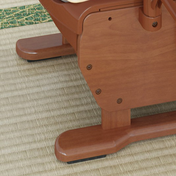 ポータブルトイレ 標準便座 家具調セレクトR はねあげ ひじ掛けタイプ