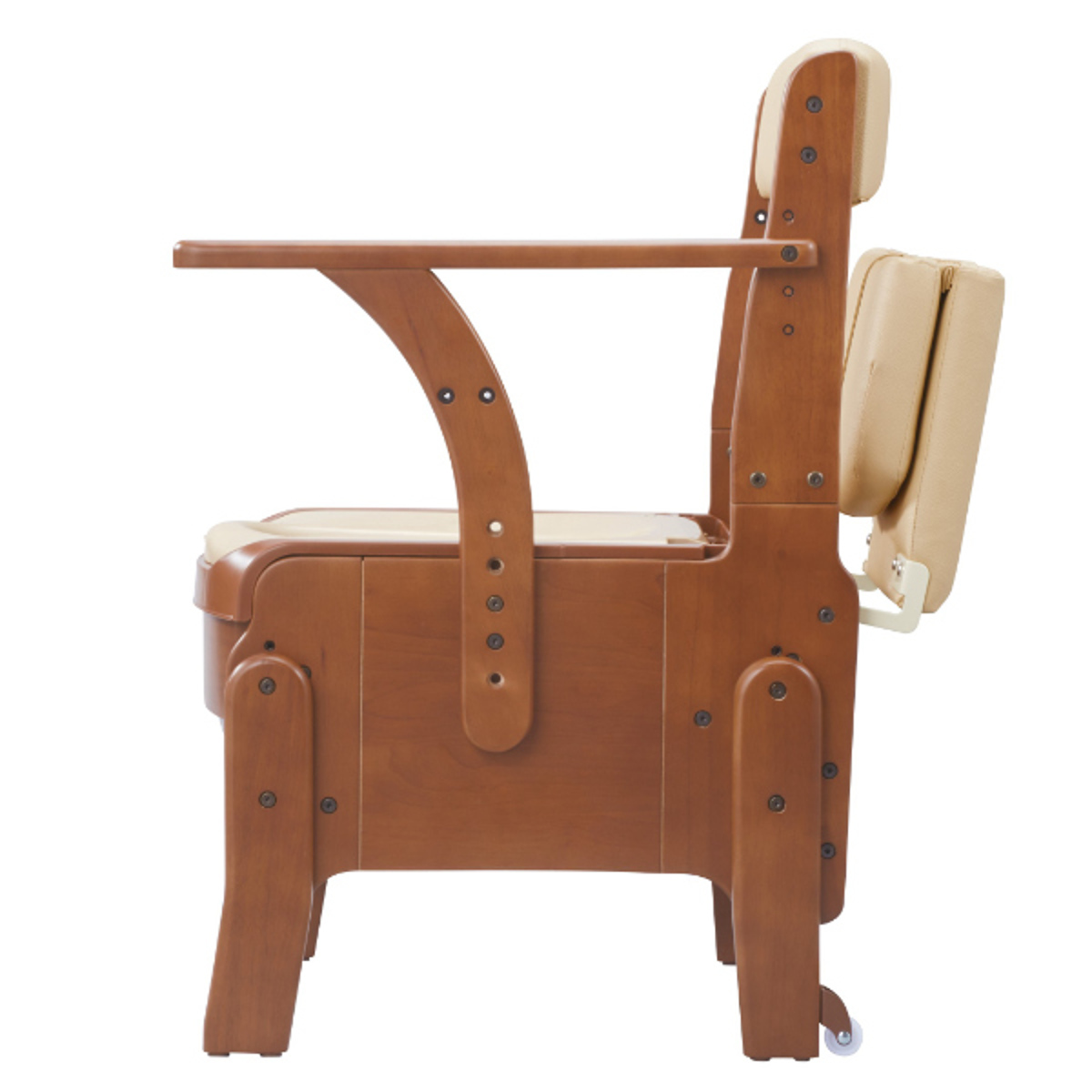 アロン化成 ポータブルトイレ コンパクト 標準便座 自動ラップ