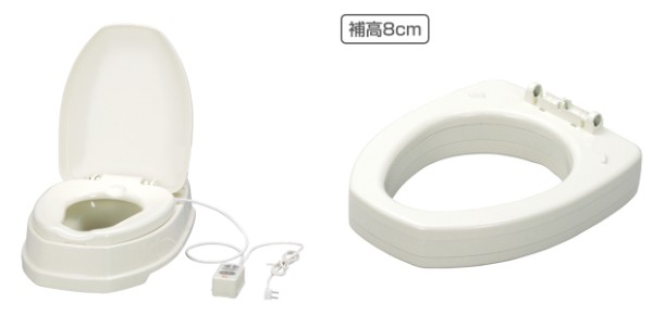 和式トイレ用　段差あり　洋式便座　両用型　セキスイ リフォームトイレ 和式トイレ用 暖房便座 段差あり 工事不要