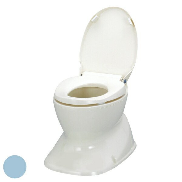 リフォームトイレ 和式トイレ用 標準便座 段差なし 工事不要 据置式 サニタリエース HG 介護用品 （ 洋式便座 方向転換 和式トイレ フタ 簡易 設置 介護 ）
