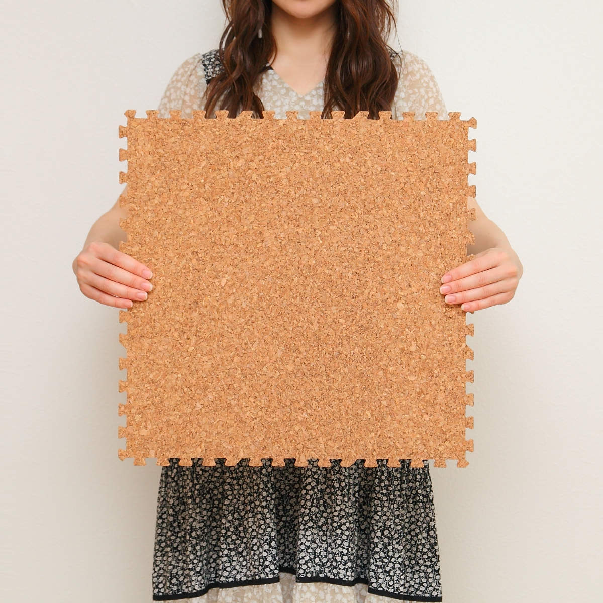 ジョイントマット コルクマット 45cm 8枚入 （ フロアマット タイル