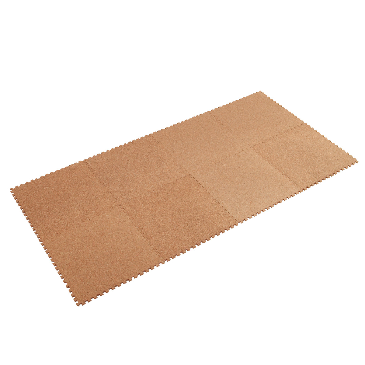 ジョイントマット コルクマット 45cm 8枚入 （ フロアマット タイル