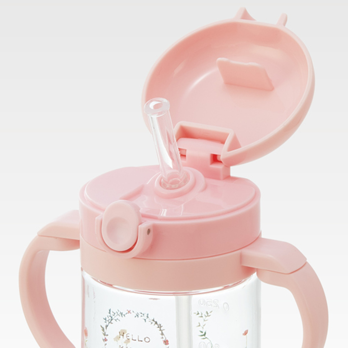 ハローキティ 水筒 370ml 230ml ベビー両手マグ sanrio（サンリオ） ストローマグ ハローキティ フォレストフレンズ