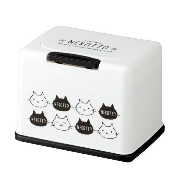 ティッシュケース ねこっと ティッシュストッカー ポケットティッシュ （ ティッシュカバー 収納ケース プラスチック ）