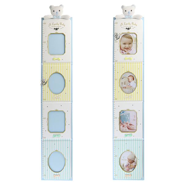 身長計 壁掛け フォトフレーム 赤ちゃん KINO 写真立て （ 〜160cm