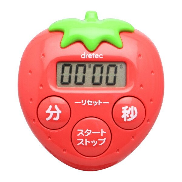 ドリテック キッチンタイマー いちごタイマー （ デジタルタイマー