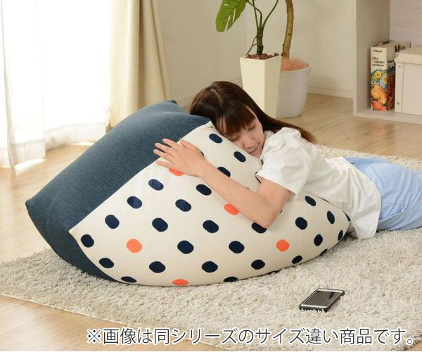 セルタン ビーズクッション 幅59cm 柄入り ビーズソファ ビーズ