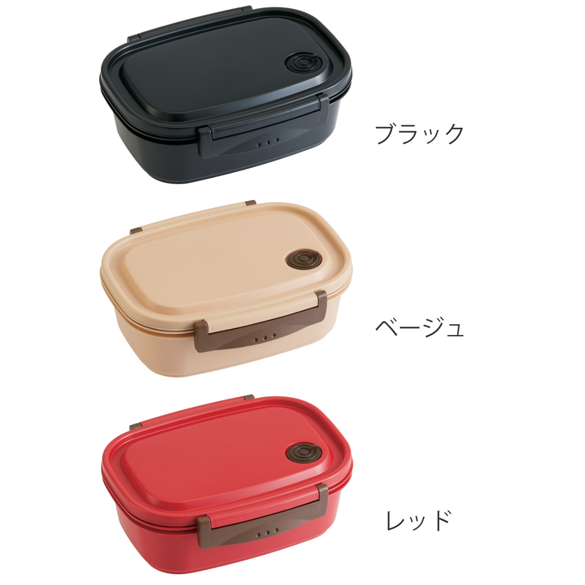 お弁当箱 1段 2点ロック 軽量 ラク軽弁当箱...の詳細画像1