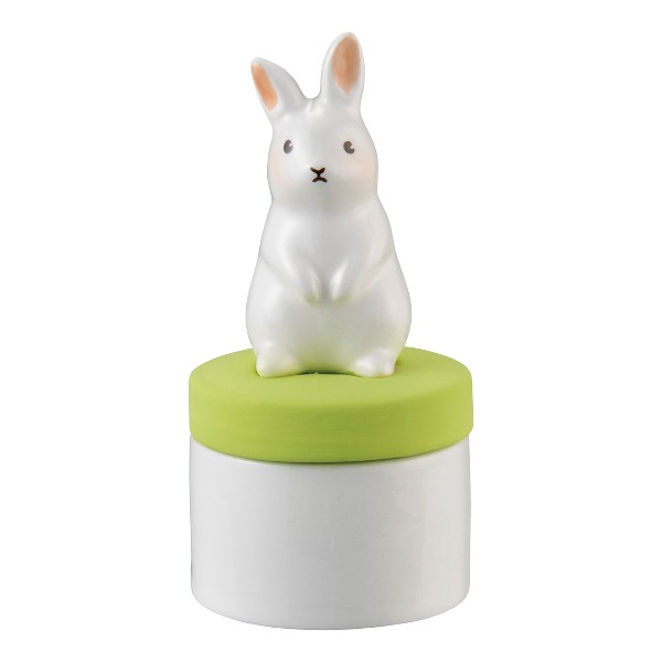 アロマストーン うさぎ 動物 陶器 （ アロマポット アロマ 石