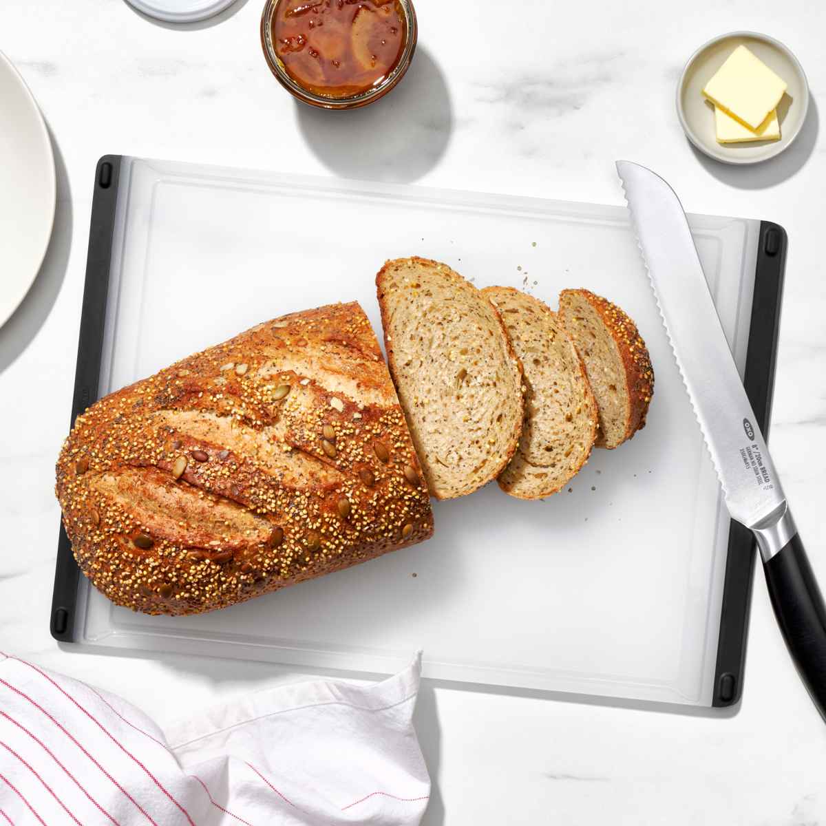 OXO（オクソー） まな板 L 食洗機対応 カッティングボード 37.5x26