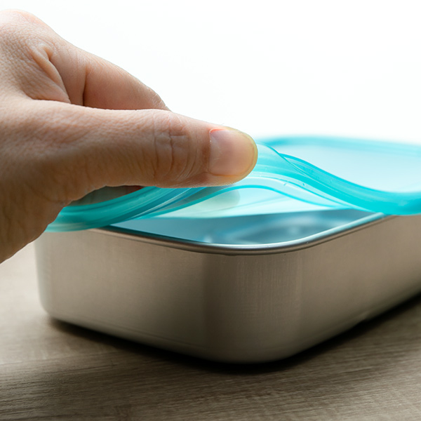 スケーター 保存容器 アルミ製 急速冷凍 840ml Mサイズ （ ストッカー