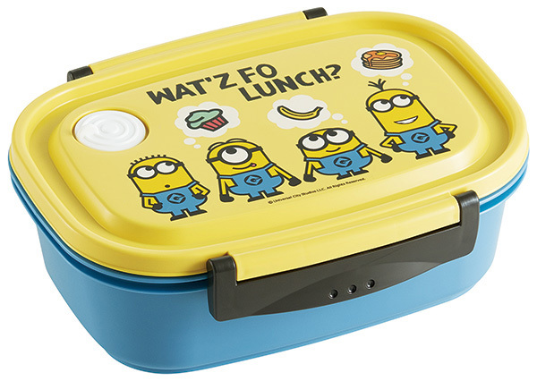 MINIONS（ミニオンズ） お弁当箱 1段 2点ロック ラク軽弁当箱 L 720ml