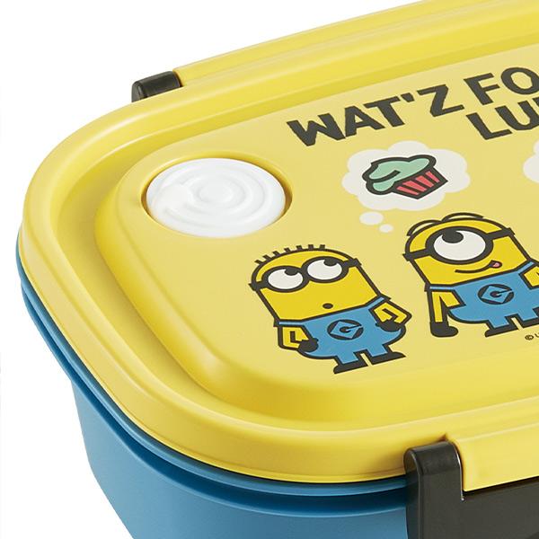 MINIONS（ミニオンズ） お弁当箱 1段 2点ロック ラク軽弁当箱 L 720ml